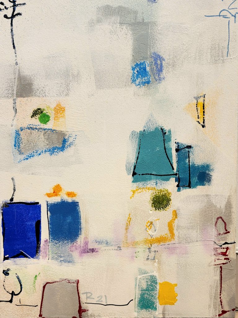 alba cabrera abstract painting