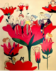 the-flowers-of-life.-Mixed-media-on-canvas.-100-x-82-centimeters-79x100 Marina Puche. The flowers of life. Mixed media on canvas. 100 x 82  cm.