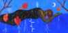 Enraizada-100x49 Enraizada - Acrílico sobre lienzo - 70 x 170 cm